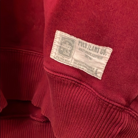 Ralph Lauren Old English Varsity Half-Zip Pullover Sweatshirt Men's L - Picture 4 of 7